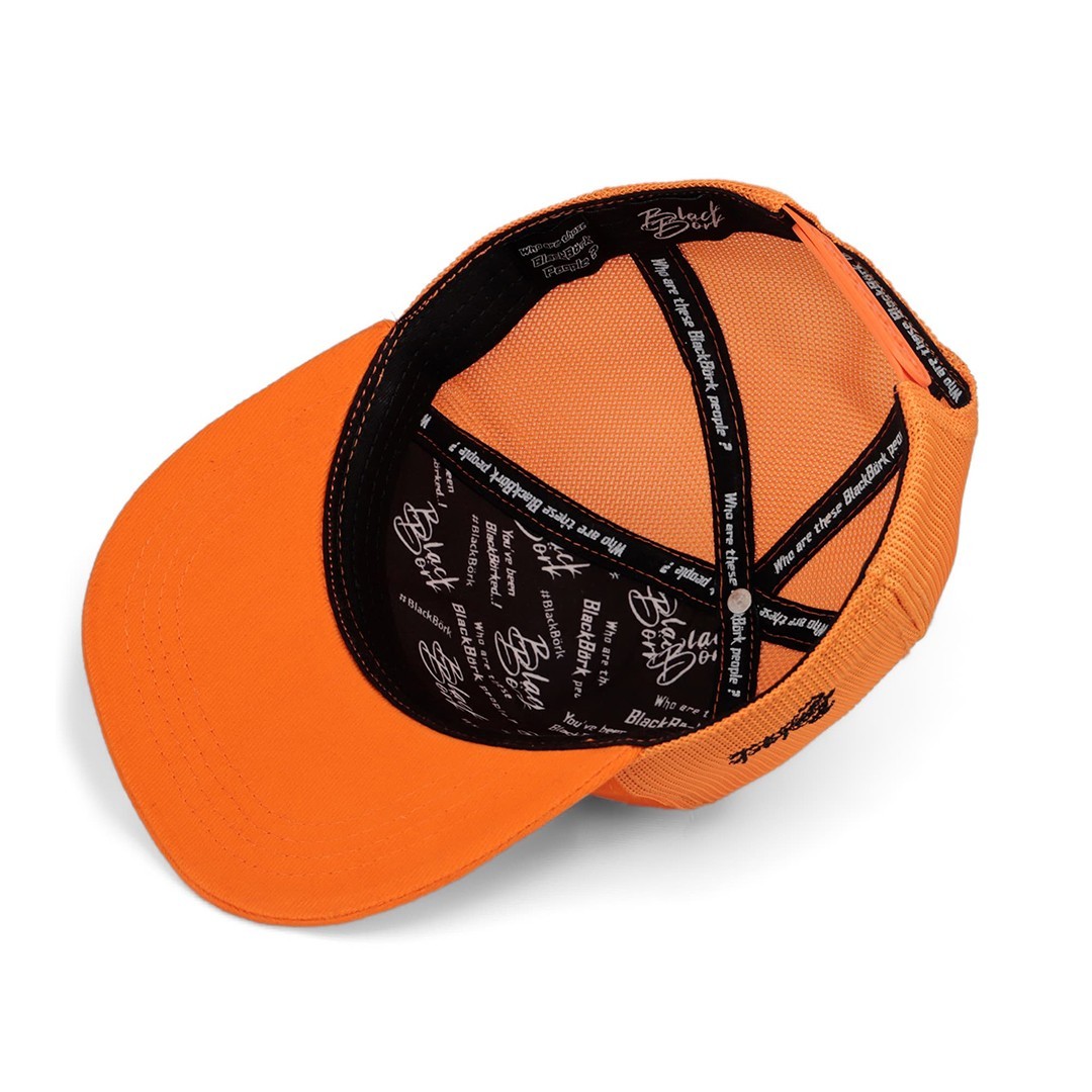 Orange Kids Hip Hop Cap