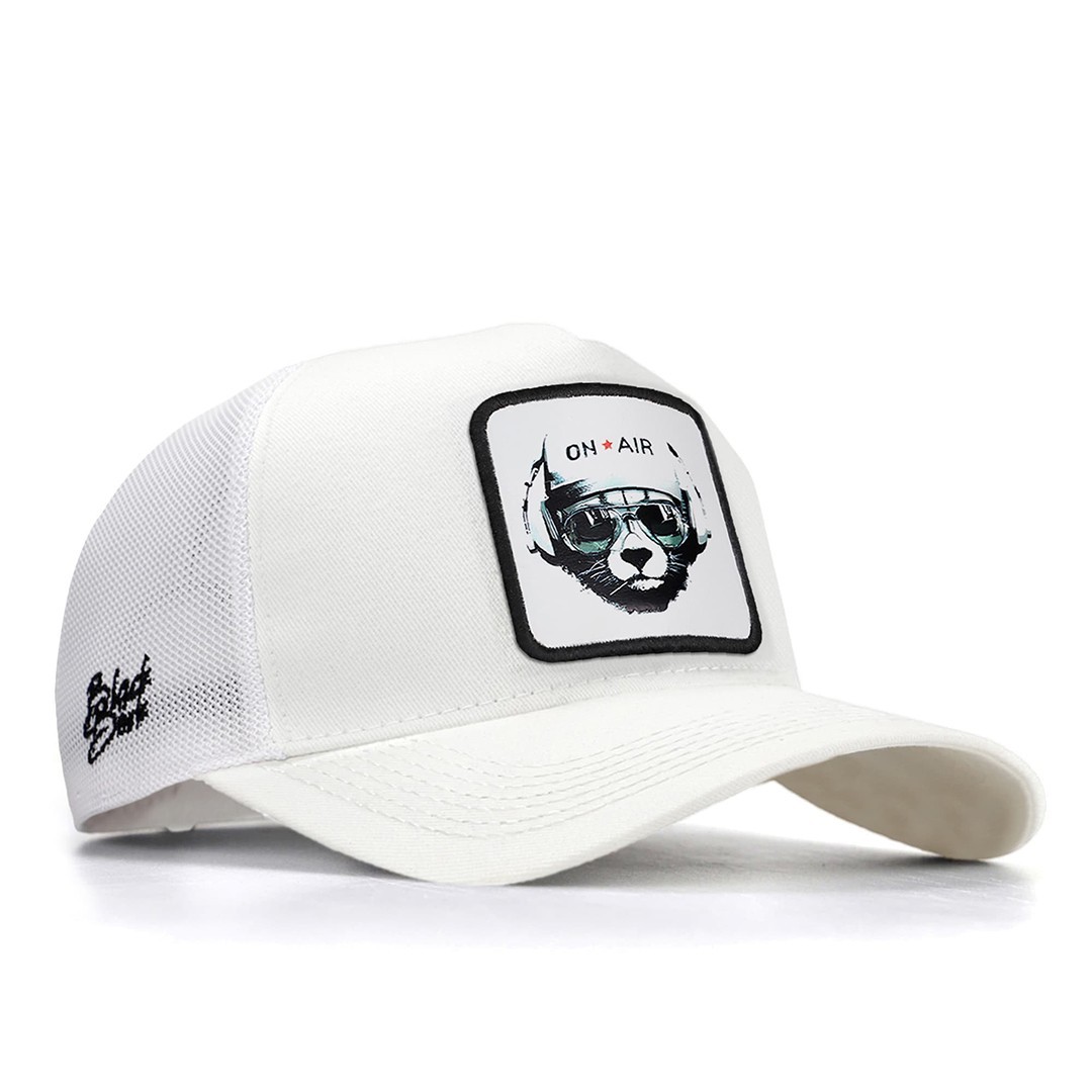 White Trucker Cap