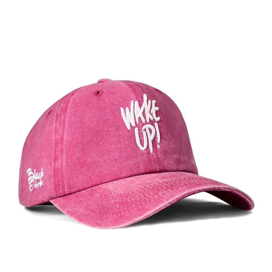 Vintage Pink Cap - Wake Up