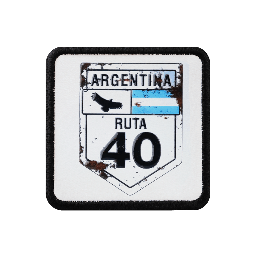 V1 Argentina - Unisex White Patch with 1bs Code Logo