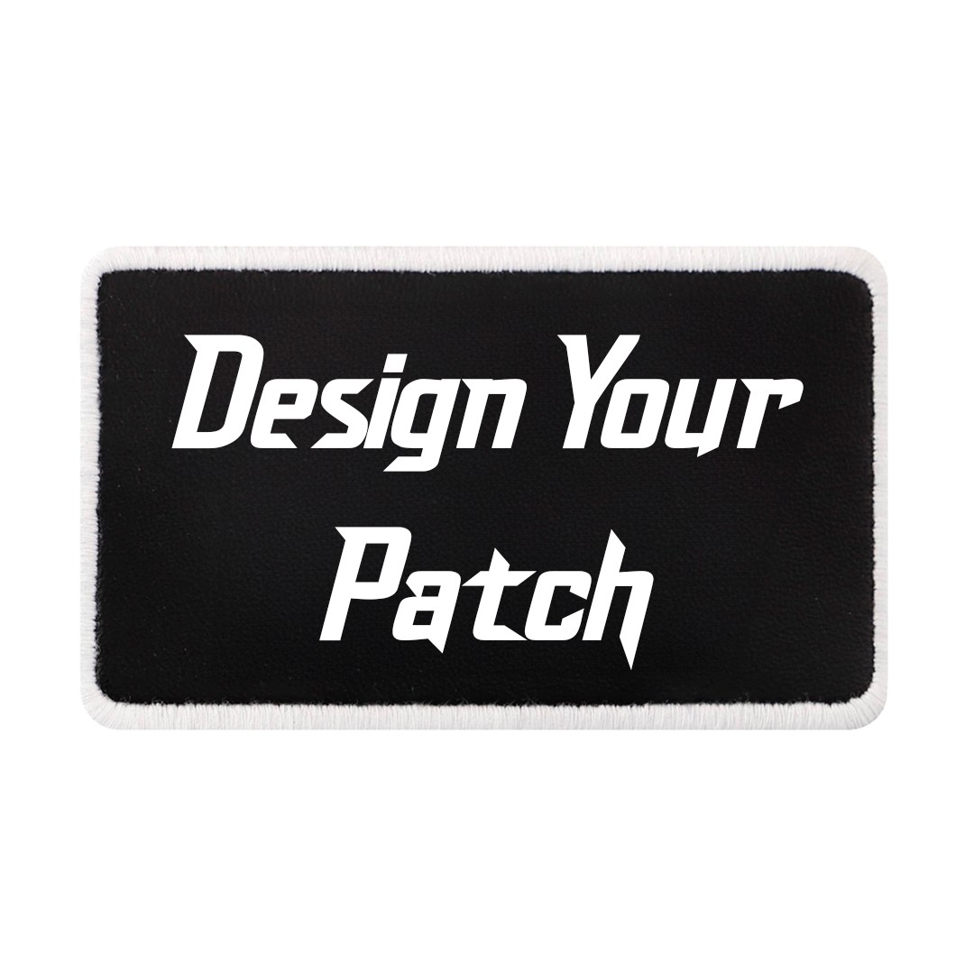 Design Your V2 Unisex Black-White Patch