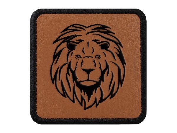 V1 Lion - Unisex Camel Patch with 12cs Code Logo