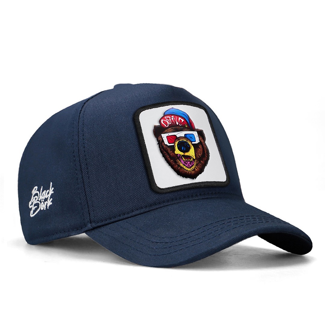 Navy Blue Kids Baseball Cap