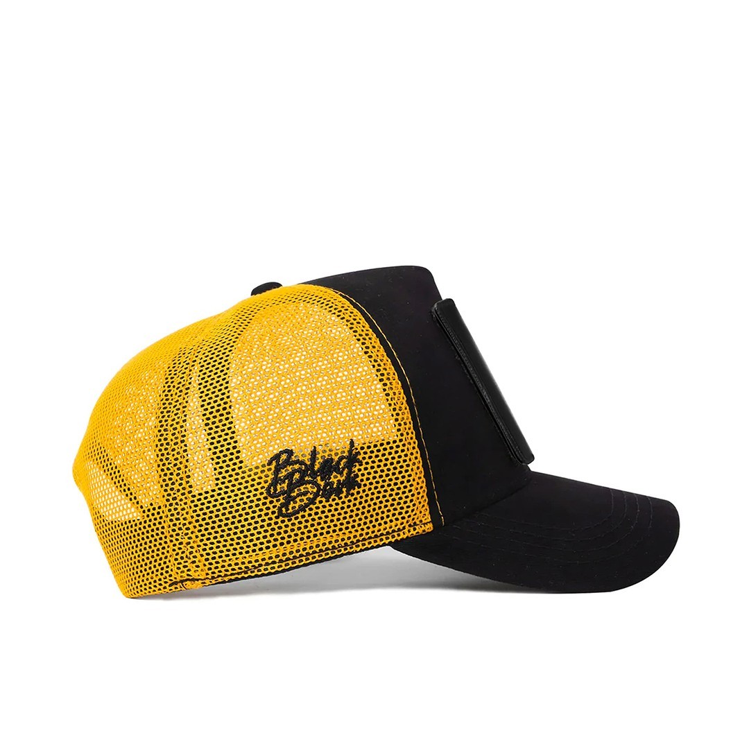 Black-Yellow Cap