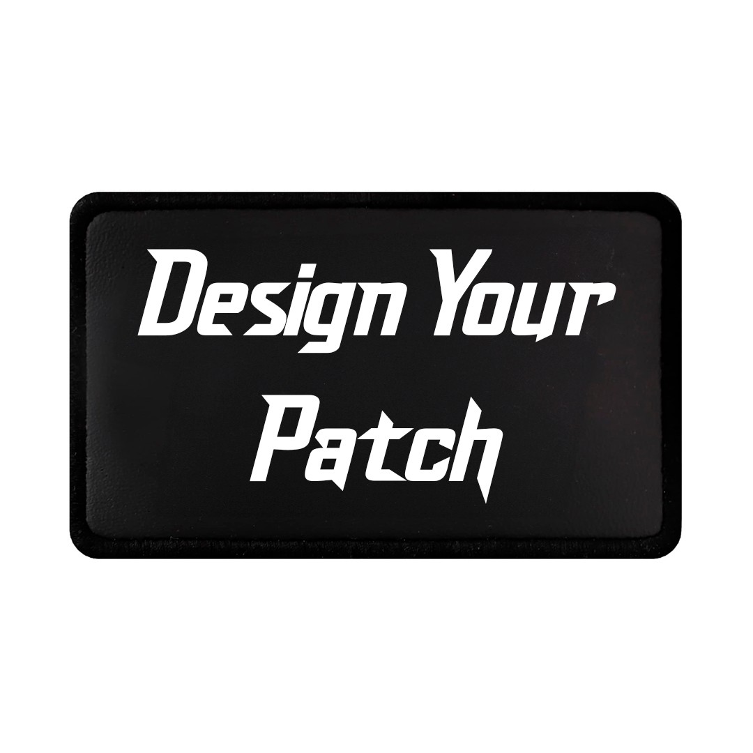 Design Your V2 Unisex Black Patch