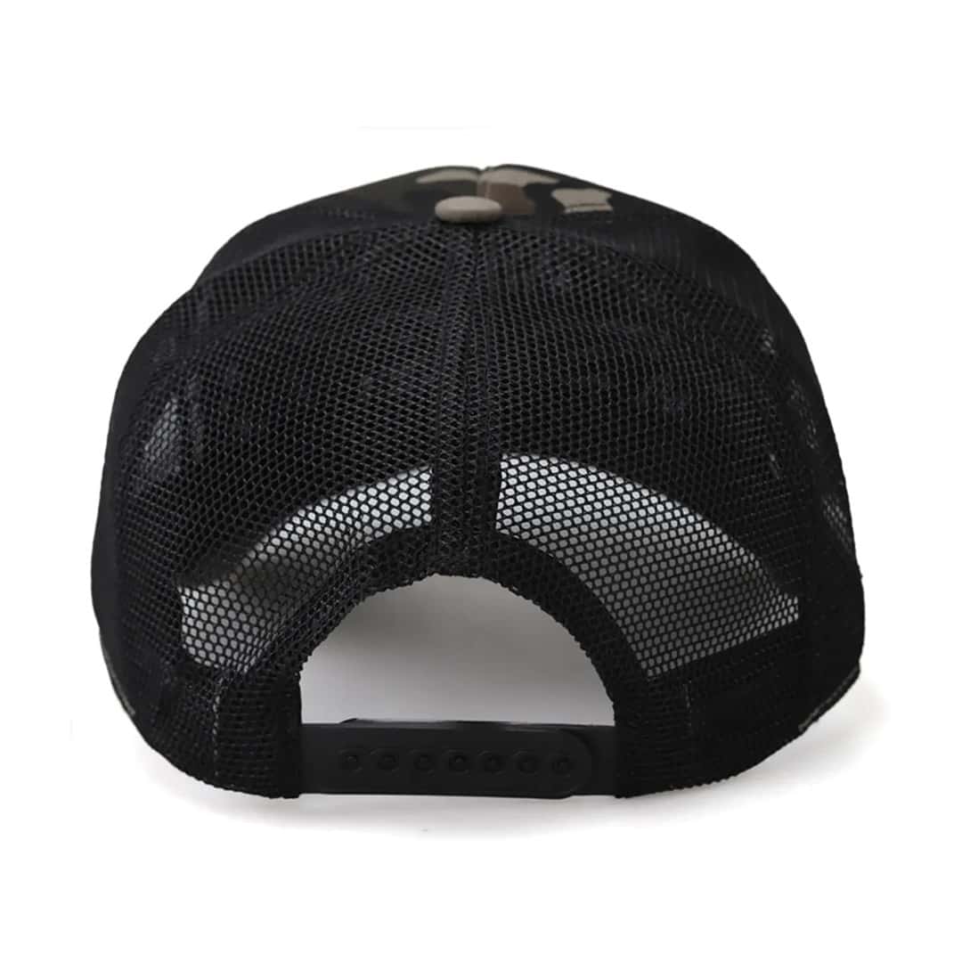 Camouflage-Black Cap - BlackBork