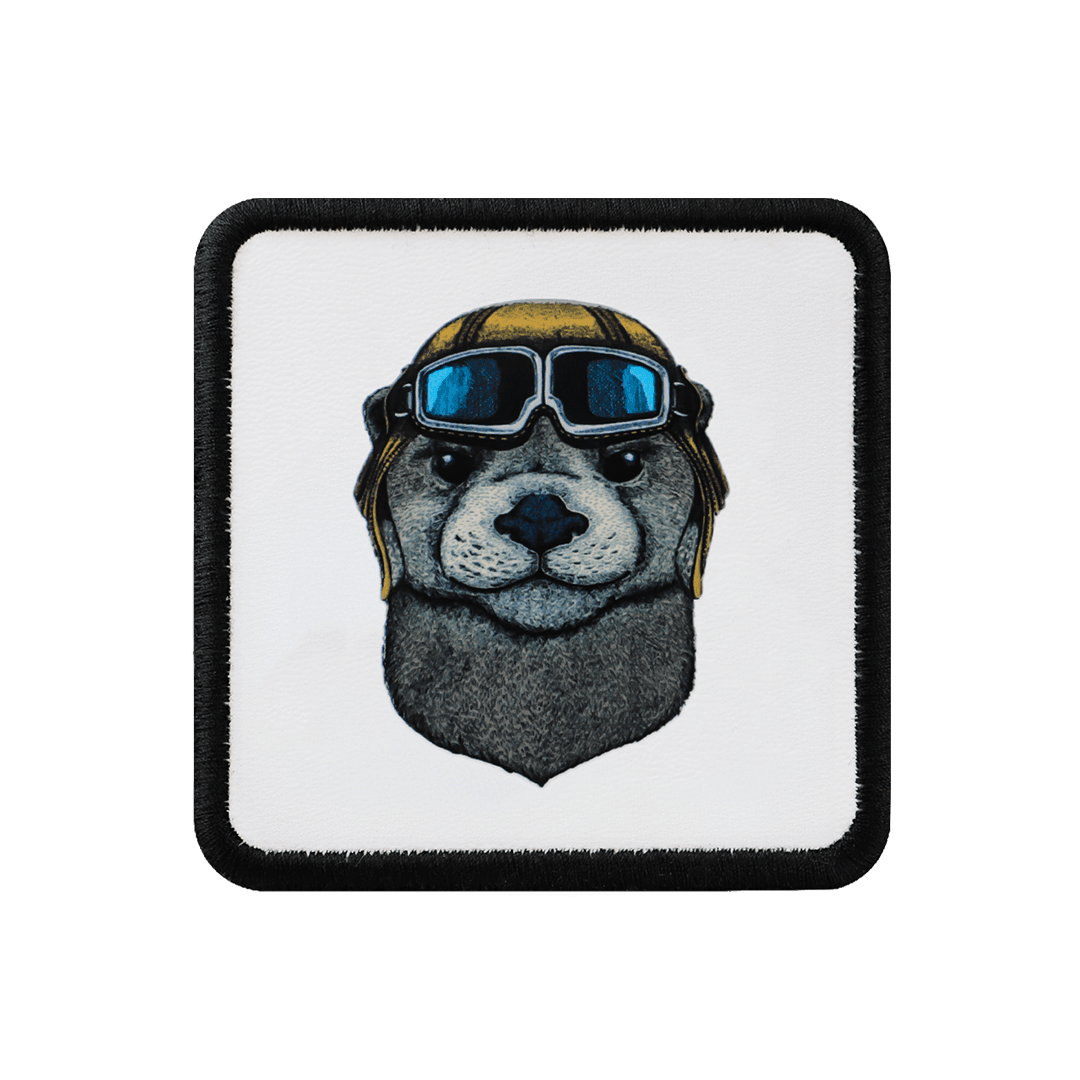 V1 Otter - 1bs White Patch with Code Logo