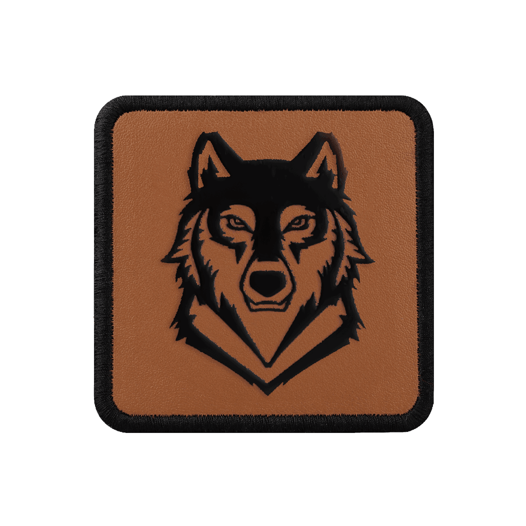 V1 Wolf - Unisex Camel Patch with 4cs Code Logo