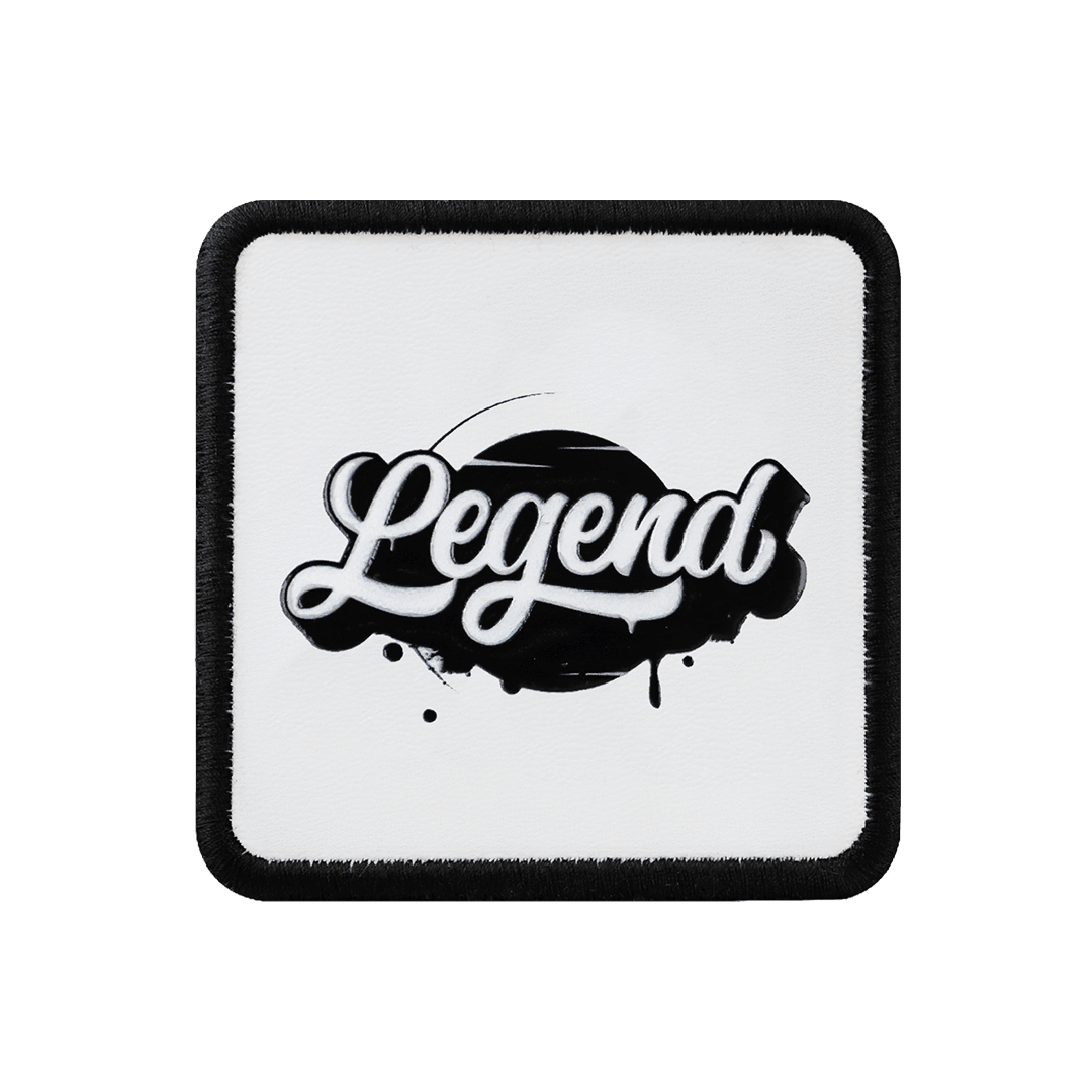 V1 Legend - Unisex White Patch with 1bs Code Logo