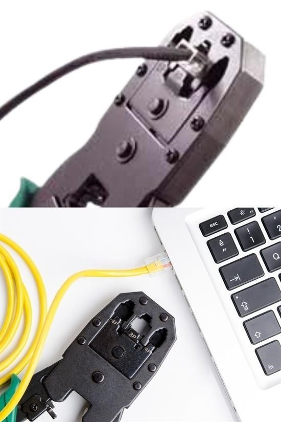 BUFFER® 3ü 1 Arada Modüler Kablo Sıkma,Soyma ve Kesme Pensesi