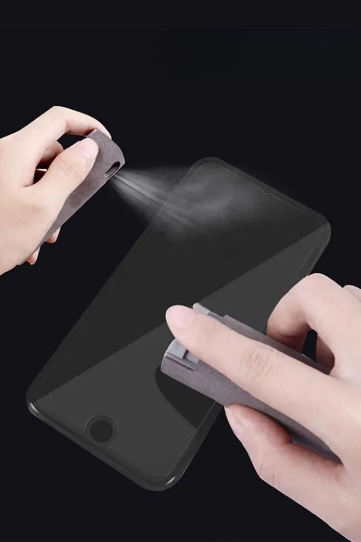 BUFFER® Telefon,Tablet Ekranı İçin Kendiliğinden Spreyli Ekran Temizleme Süngeri