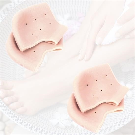 BUFFER® Silikon Plastik Topuk  Dikeni Koruyucu Topuk Gömleği 2 Adet