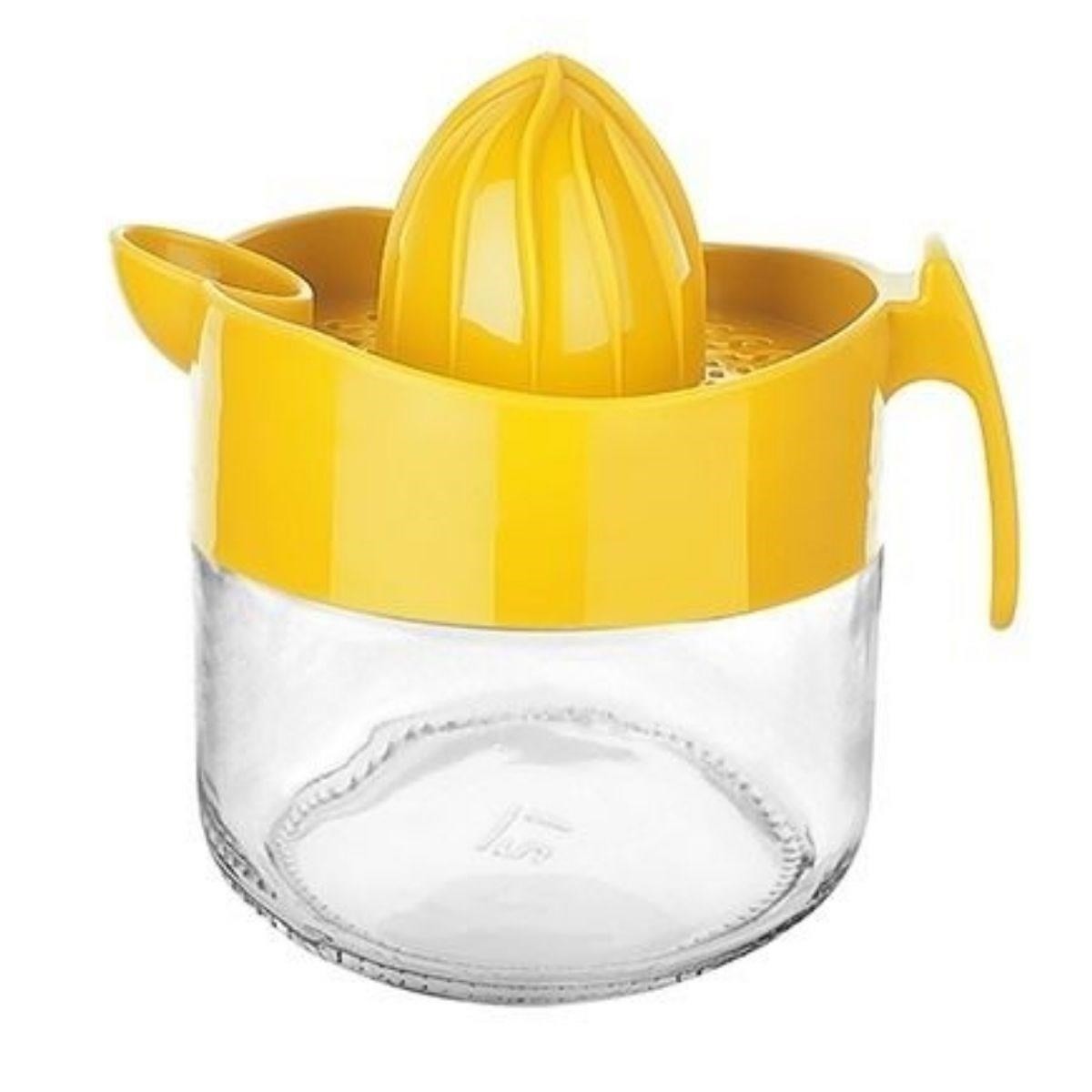 BUFFER® 300ml Cam Hazneli Pratik Limon Narenciye Sıkacağı KC405