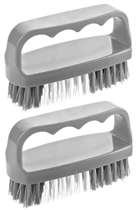 BUFFER® Tutamaçlı Plastik Pratik Tırnak ve Kıyafet Yaka Temizlik Fırçası TP113