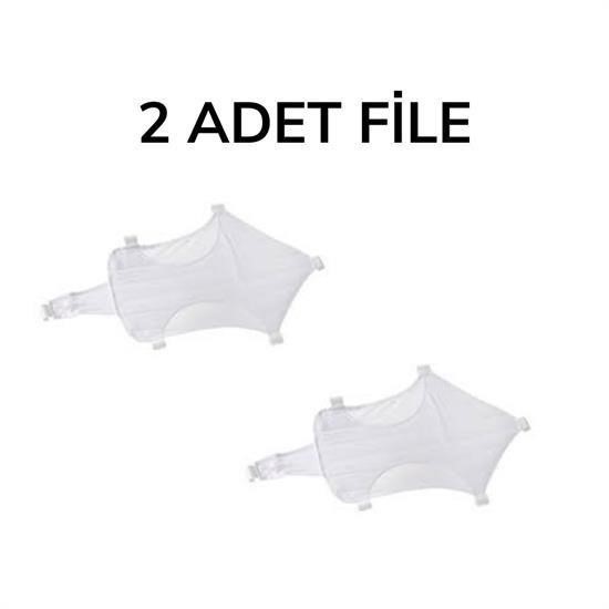 BUFFER® Bebek Yıkama Filesi Kaydırmaz Bebek Banyo Yaptırma Duş Filesi