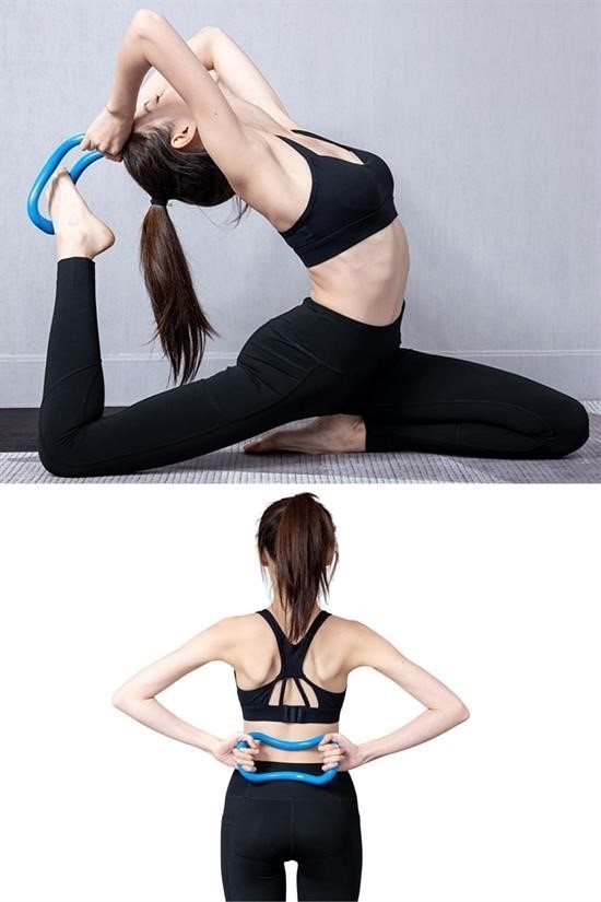 BUFFER® Jimnastik Esneme Hareketleri için Yoga ve Pilates Çemberi