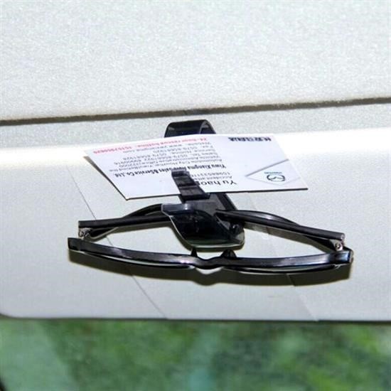BUFFER® Araç İçi Mandallı Güneş Gözlüğü Kartvizit Tutacağı Klips Aparat