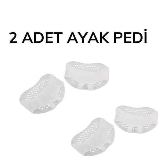 BUFFER® Ayak Parmak Koruyucu Silikon Bunyon Topuklu Ayakkabı Vurma Önleyici Çift Ped
