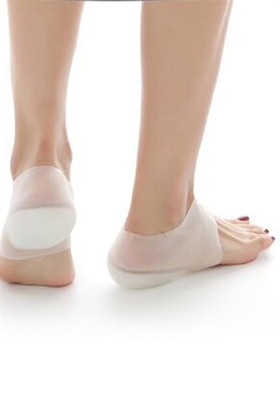 BUFFER® Unisex Görünmez Silikon Topuk Yükseltici