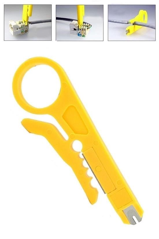BUFFER® 3ü 1 Arada Modüler Kablo Sıkma,Soyma ve Kesme Pensesi