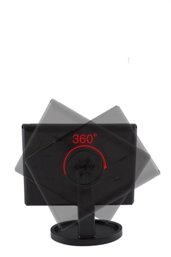 BUFFER® 180 Derece Ayarlanabilir Led Dokunmatik Ekran Kapaklı Makyaj Masası Aynası Modeli