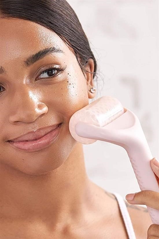 BUFFER®  Ice Roller Buz Silindiri Terapi Etkili Yüz Derma Masaj ve Cilt Soğutma Bakım Aleti