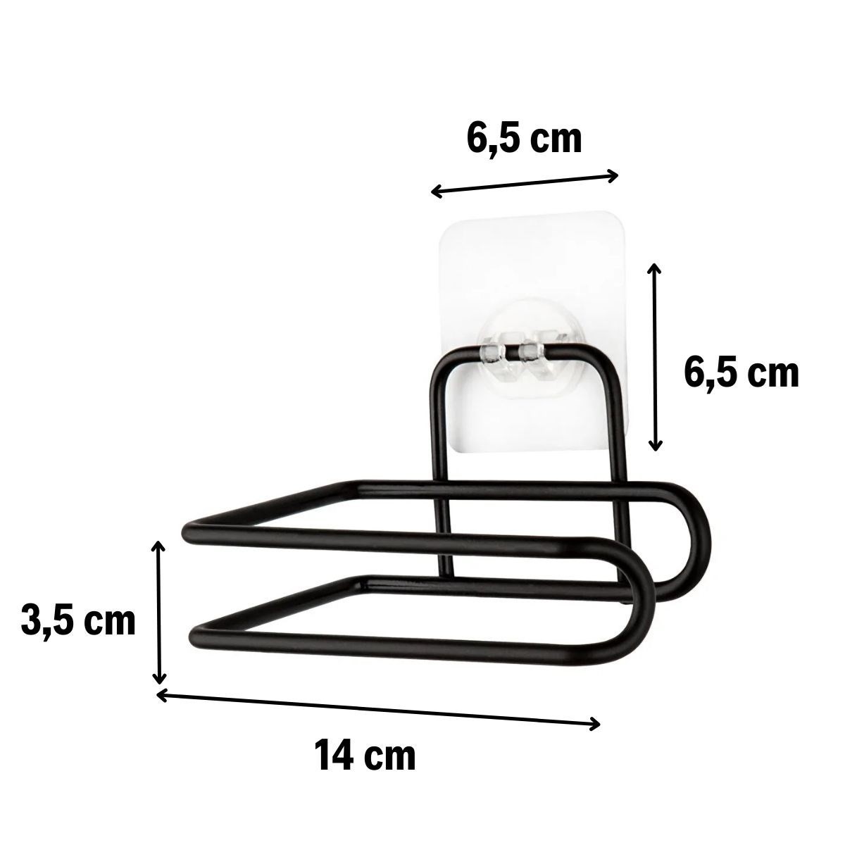 BUFFER® Kendiliğinden Yapışkanlı Krom Paslanmaz Metal Tuvalet Kağıtlığı Aparatı