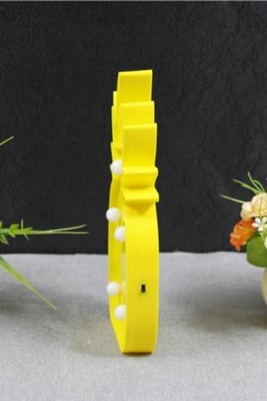 BUFFER® Ananas Şeklinde Ledli Dekoratif Eğlenceli Çocuk Gece Lambası