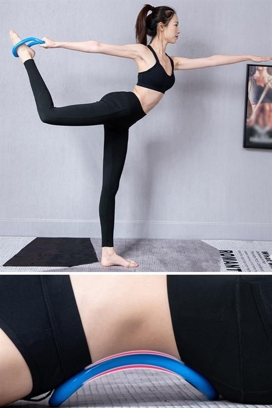 BUFFER® Jimnastik Esneme Hareketleri için Yoga ve Pilates Çemberi