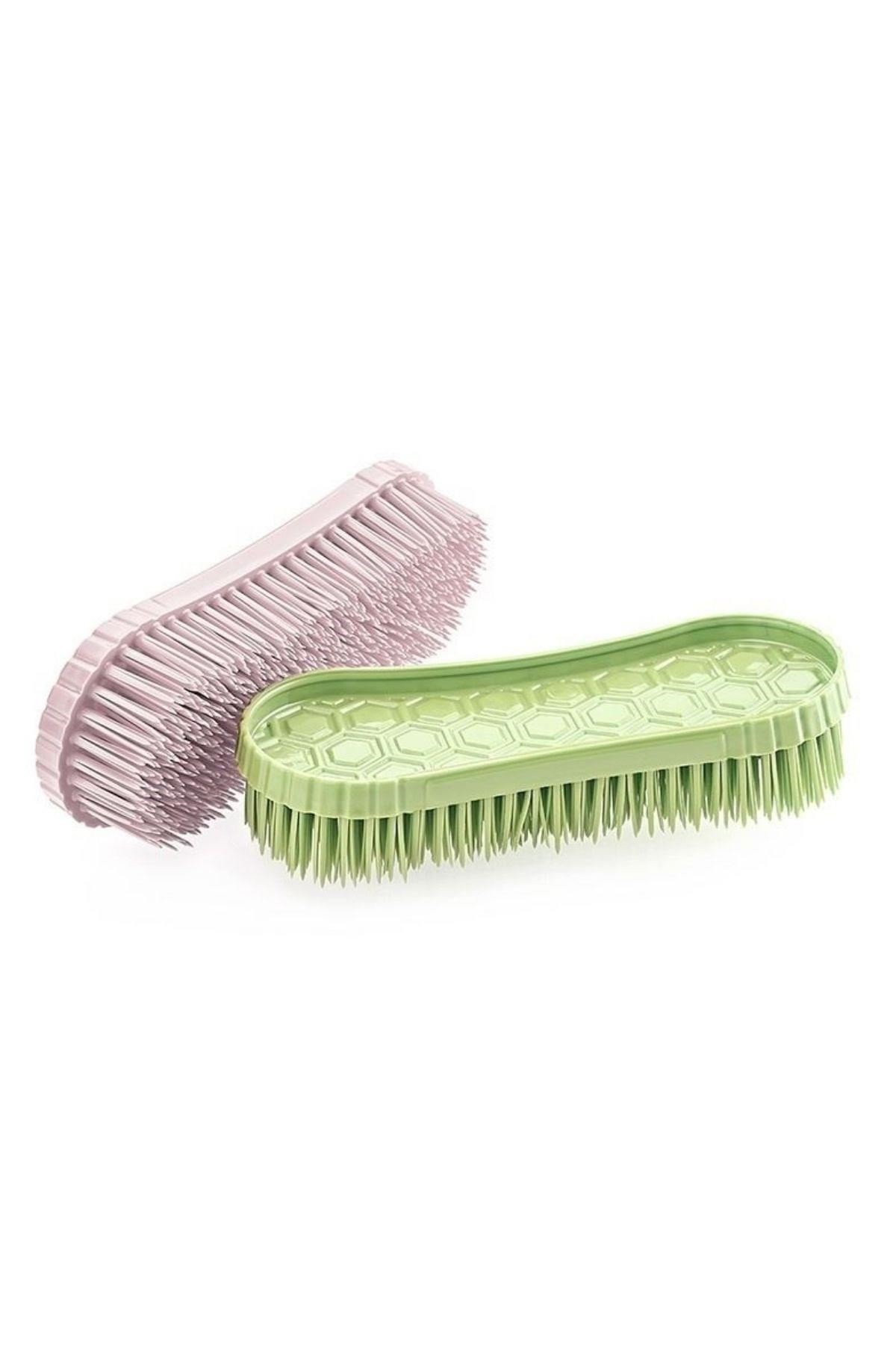 BUFFER® Sert Plastik Elbise, Halı Yıkama Temizleme Silme Fırçası TP111
