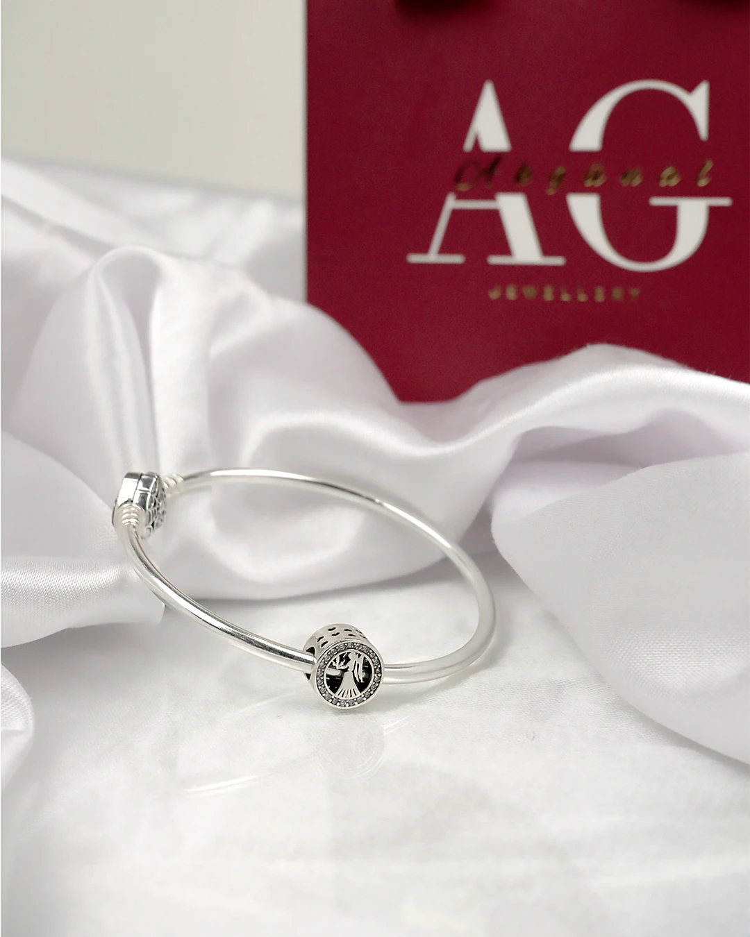 925 Ayar Gümüş Başak Burcu Charm