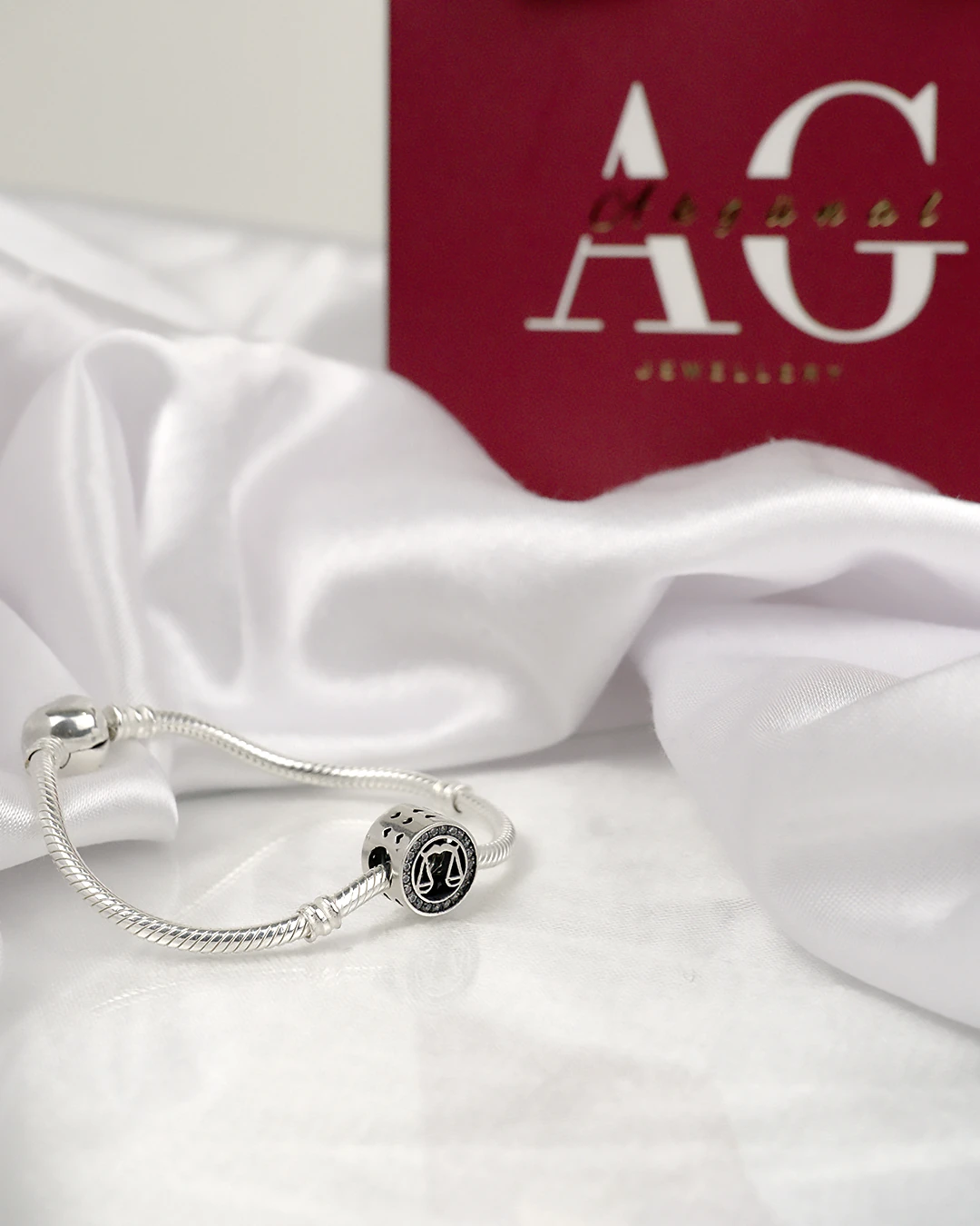 925 Ayar Gümüş Terazi Burcu Charm