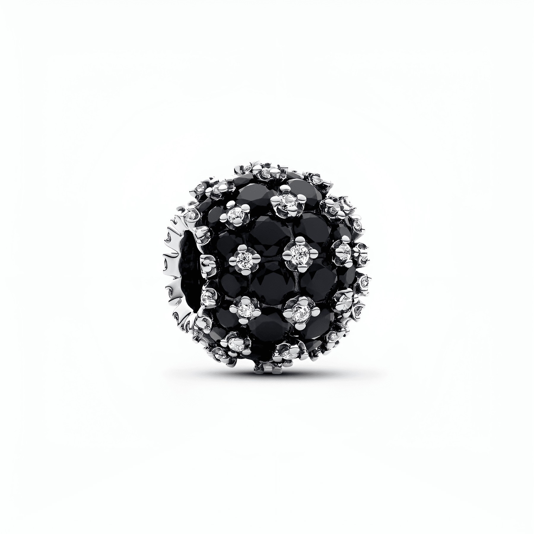Işıltılı Pave Yuvarlak Charm