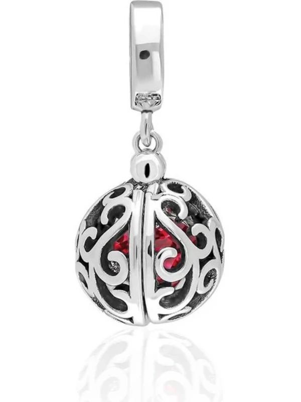 925 Ayar Gümüş Aşkın Kanatları Charm