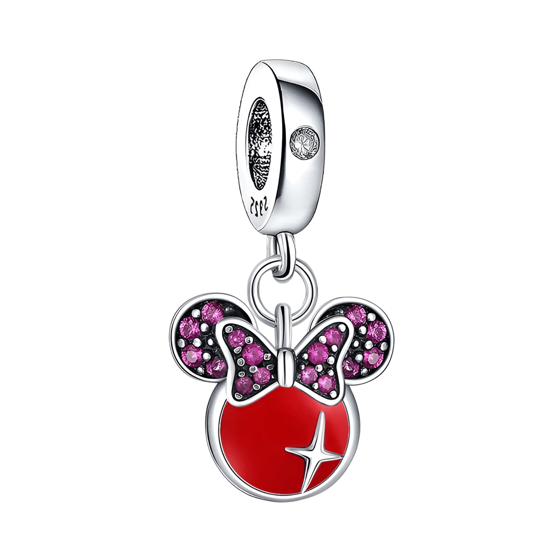 Disney Puantiye Fiyonklu Minnie Charm