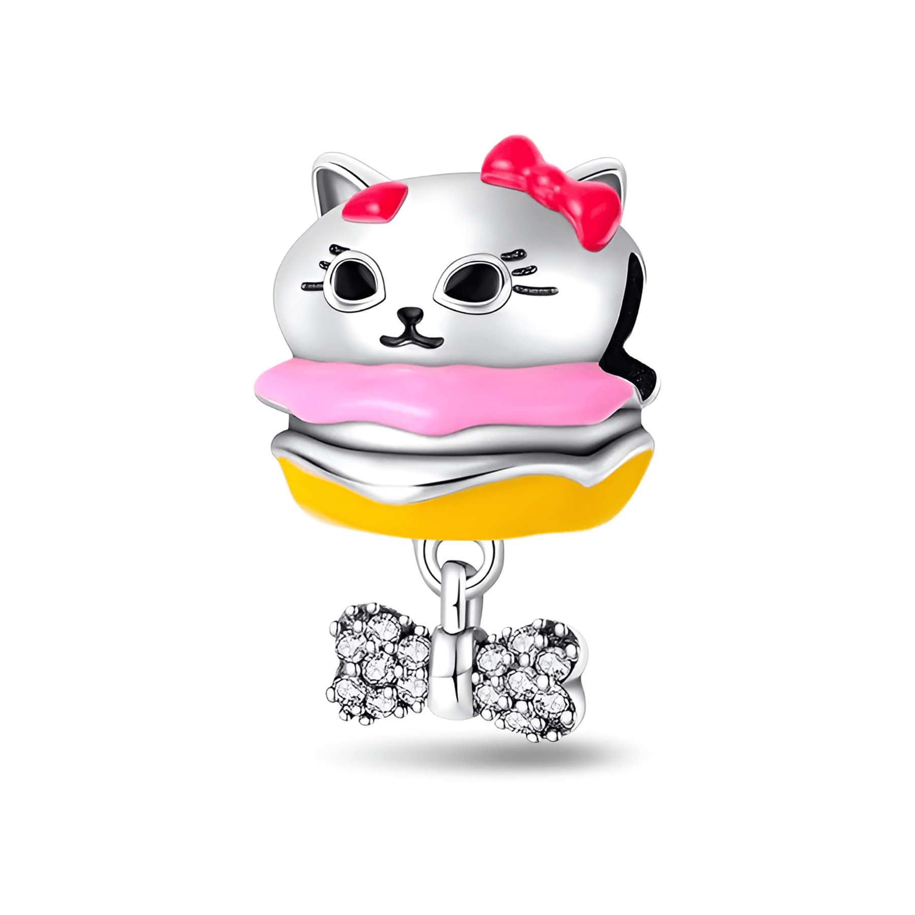 Cat Burger Charm