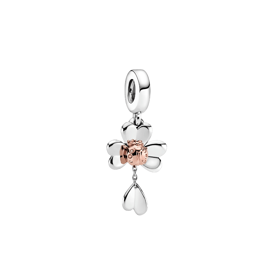 Aşkın ve Şansın Çiçeği Uğur Böcekli Charm