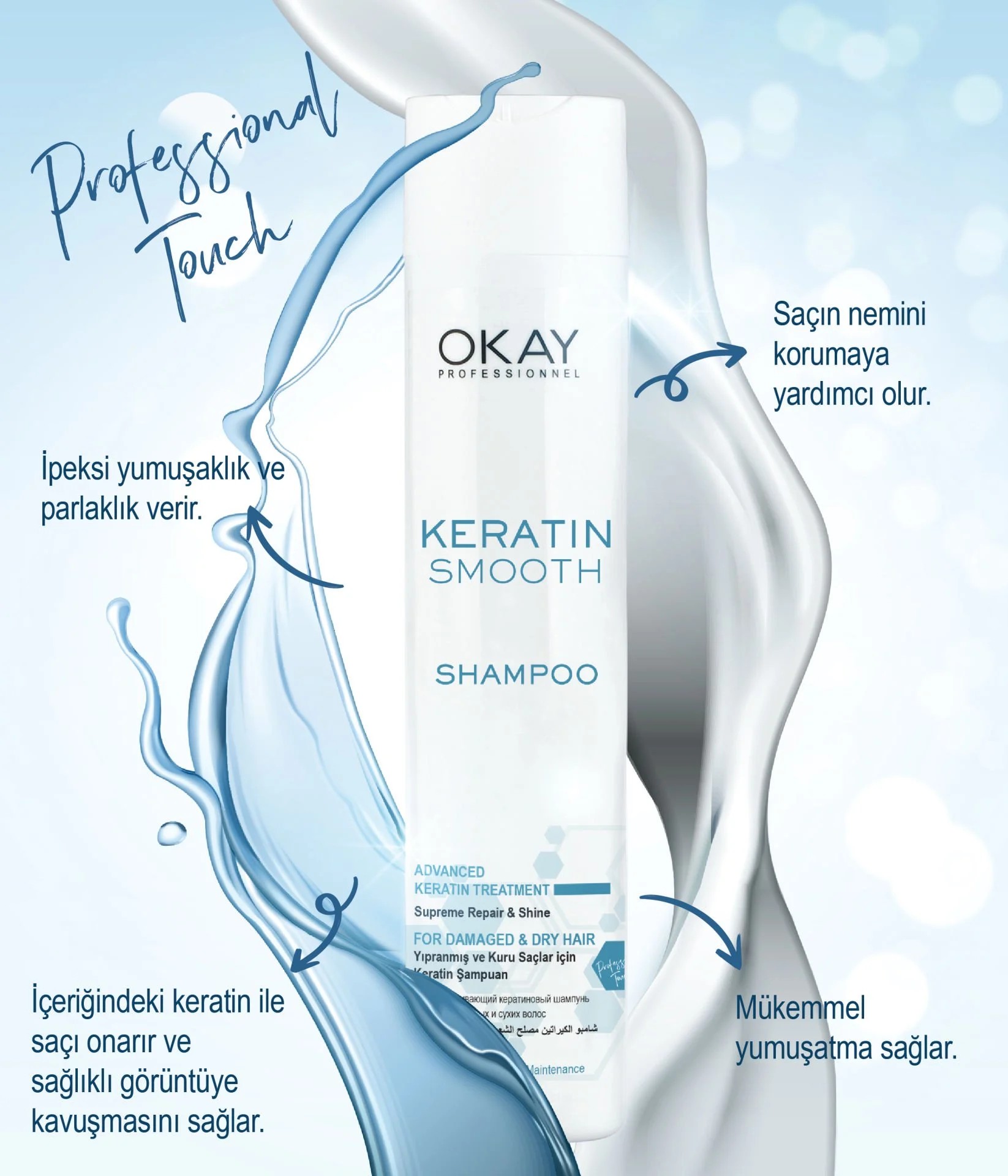 Keratin Smooth Şampuan 300ml