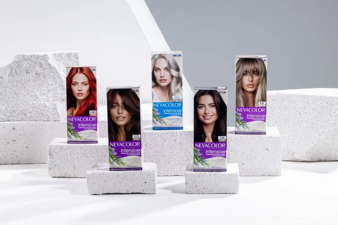 Biberiye özlü saç boyası, Nevacolor
