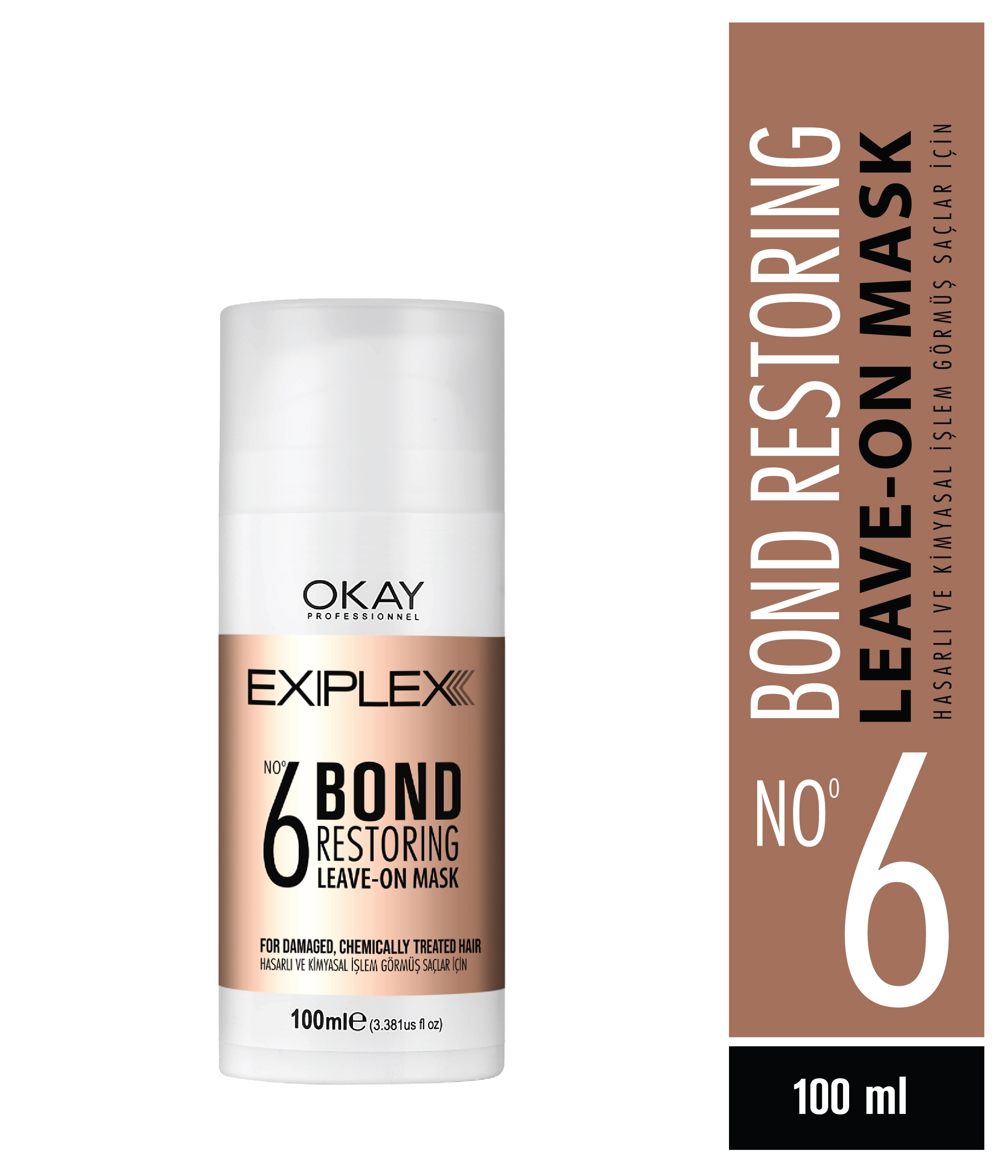 Nº6 BOND RESTORING LEAVE-ON MASK 100ml (Bağ Onarıcı Durulanmayan Maske)