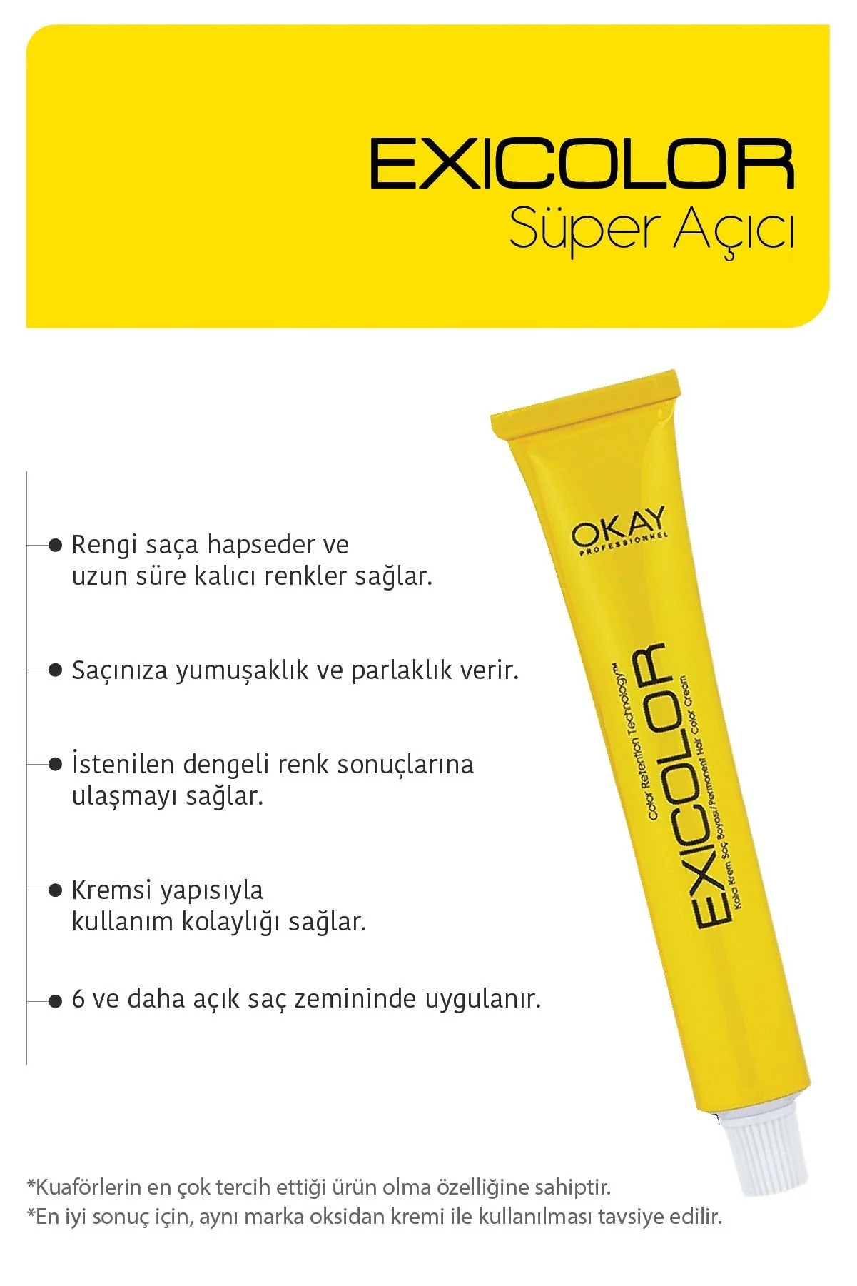 EXICOLOR1 2'Lİ SET 1008 EKSTRA KUM SARISI AÇICI Kalıcı Krem Saç Boyası (60ml x 12 adet)