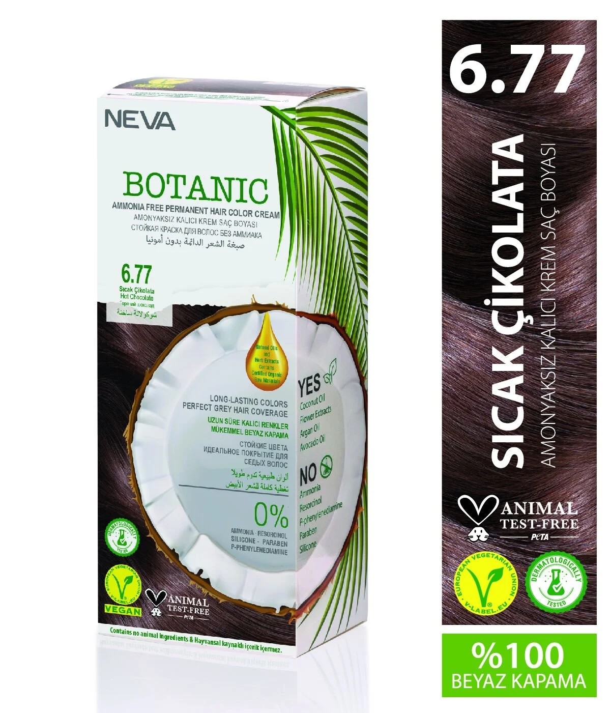 Botanıc Amonyaksız Kalıcı Krem Boya Seti 6.77