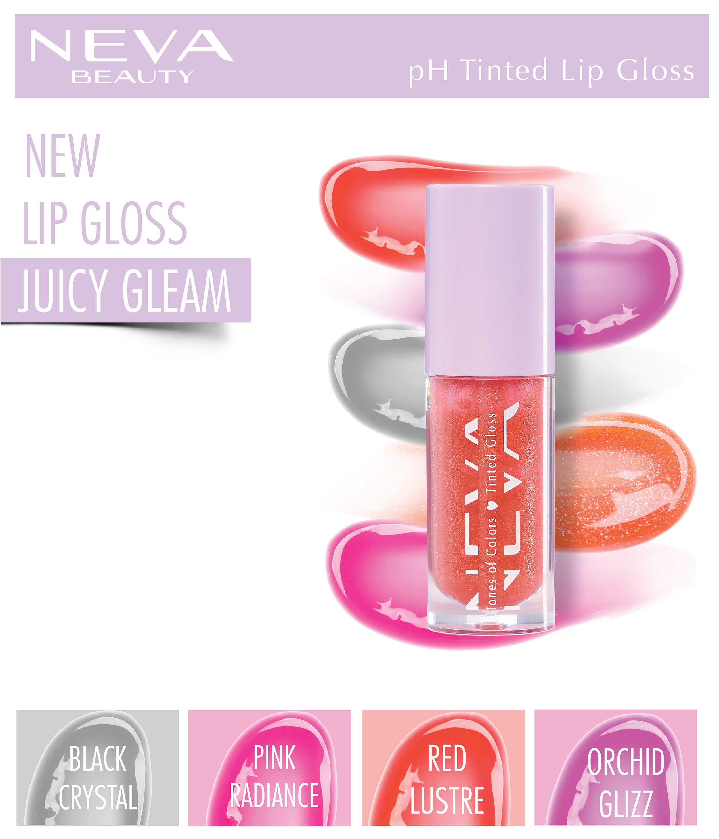pH Tinted Lip Gloss-Juicy Gleam