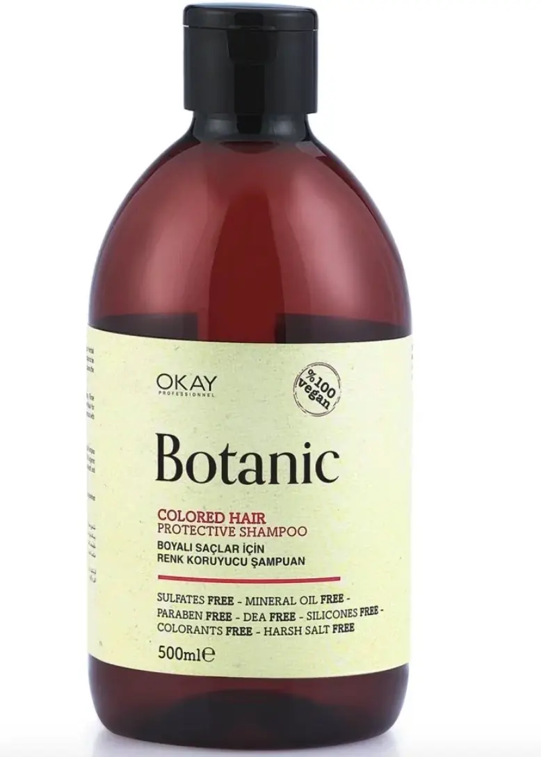 Okay Botanic Boyalı Saçlar için Renk Koruyucu Şampuan