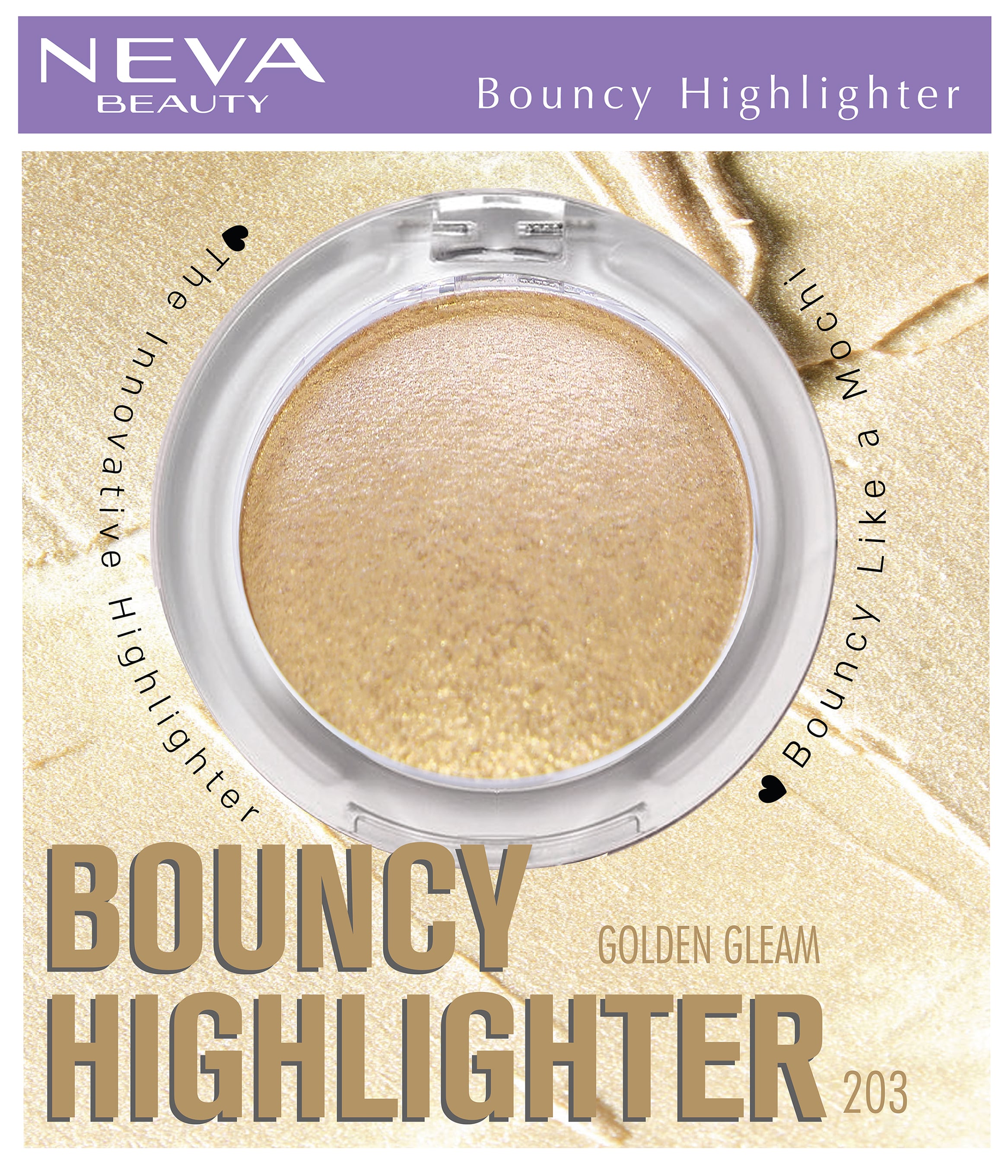 Bouncy Highlighter-Golden Gleam