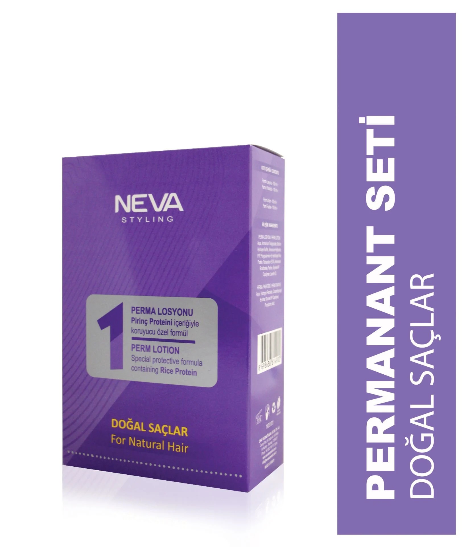 Neva Styling Permanant Losyonu Kit (Normal Saçlar İçin) 100ml