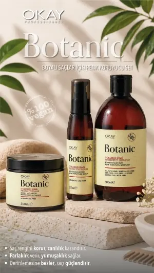 Botanic Boyalı Saçlar için Renk Koruyucu Set