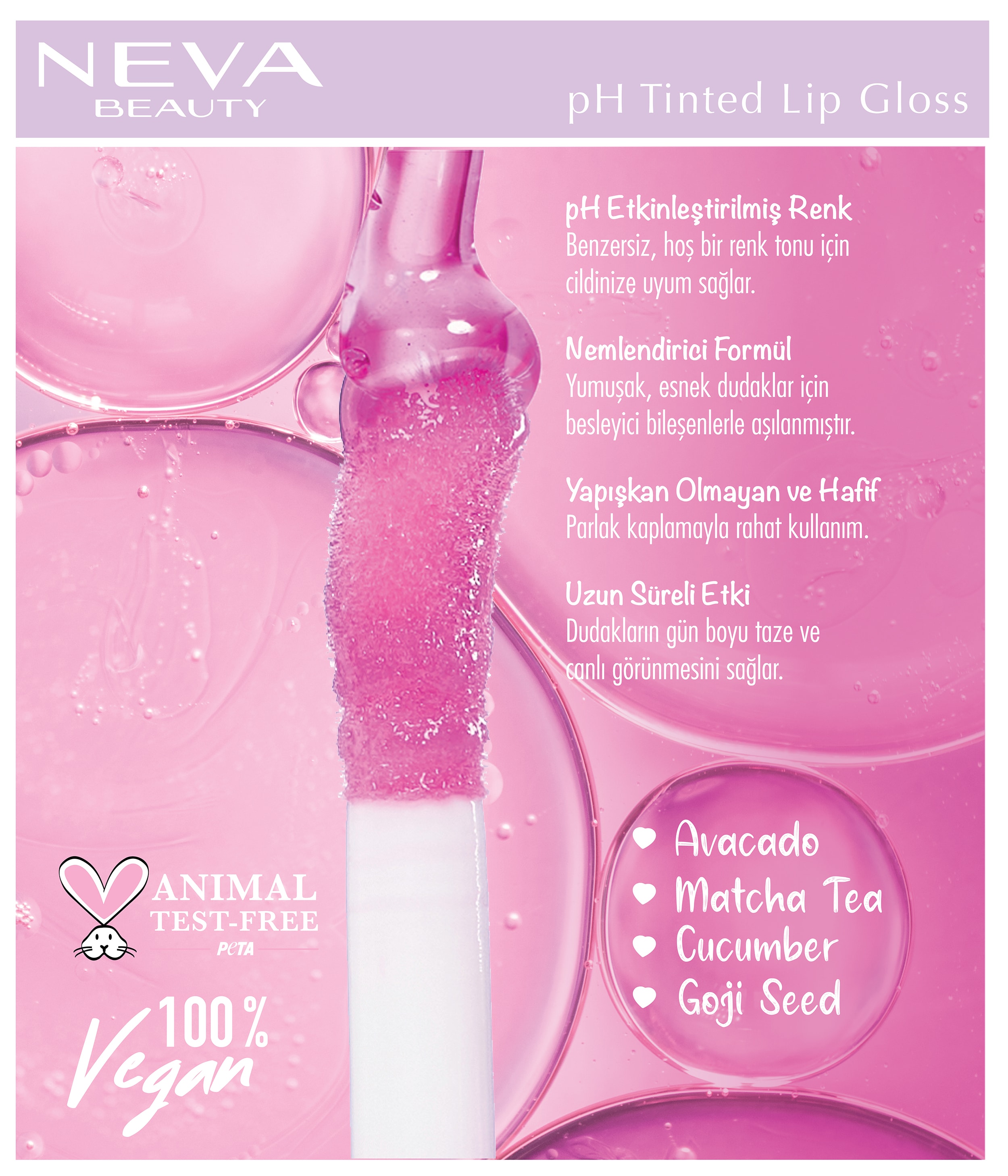 pH Tinted Lip Gloss-Orchid Glizz