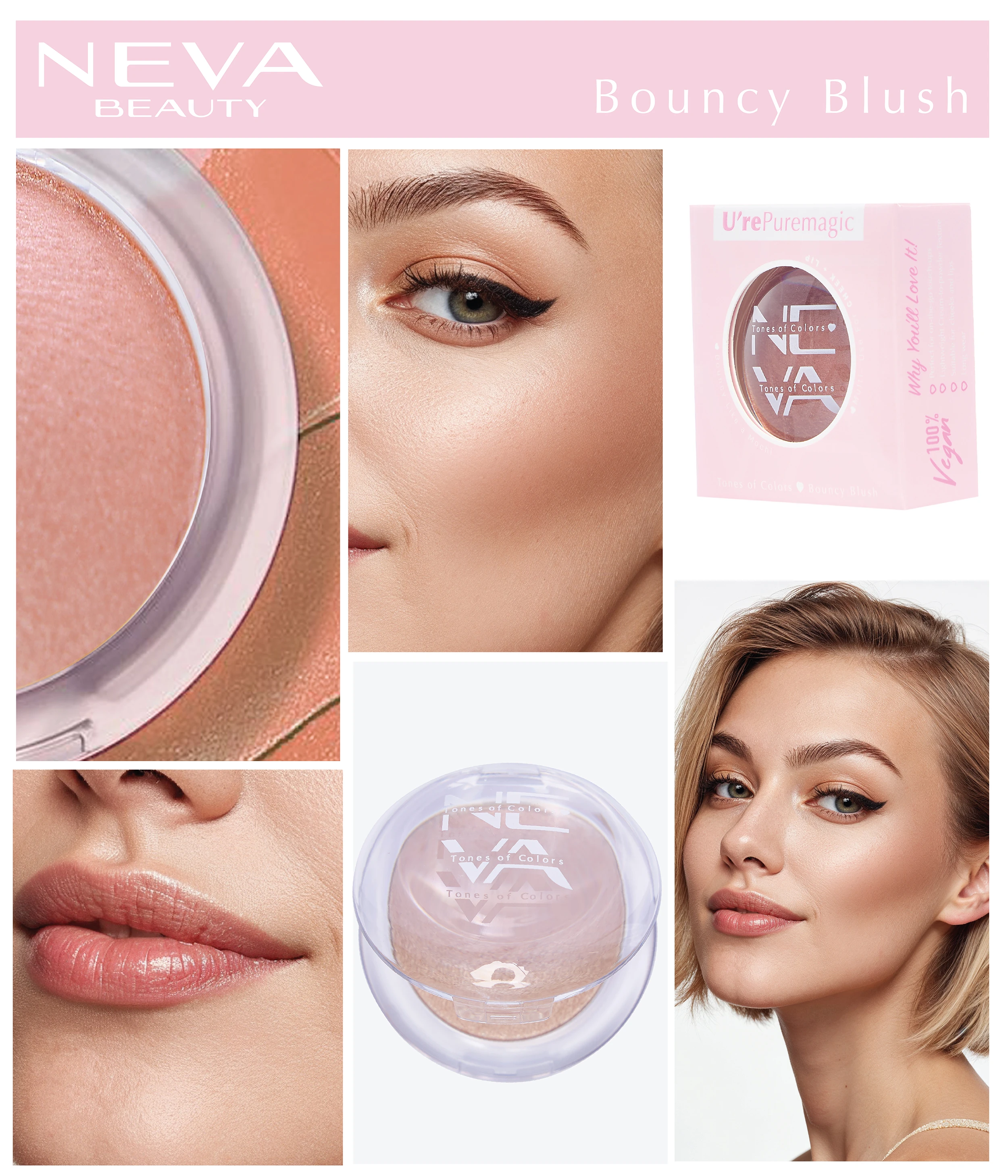 Bouncy Blush-Sunkisser Krem Allık