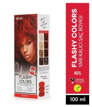 Flashy Colors Kızıl Yarı Kalıcı Saç Boyası